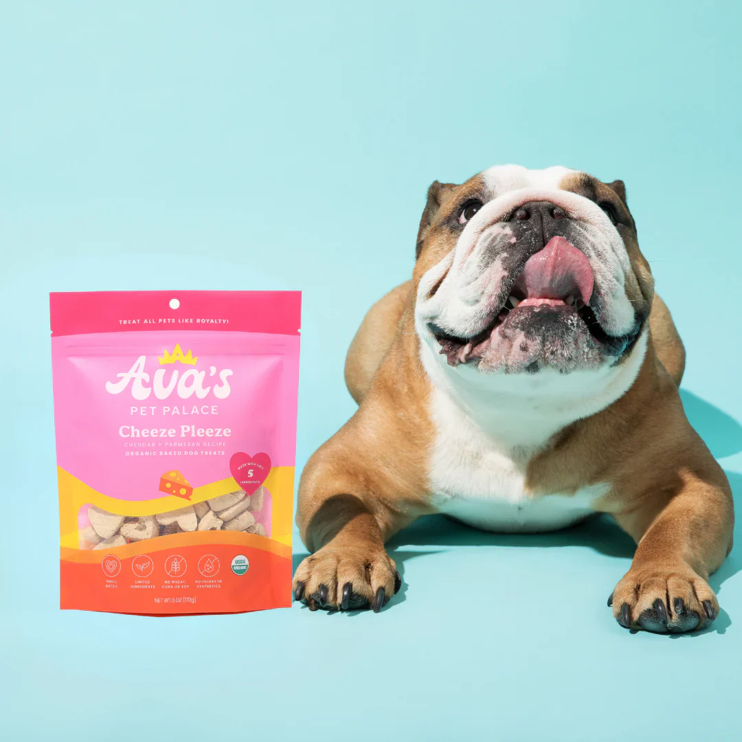 Ava's Pet Palace Organic Baked Dog Treats - Cheeze Pleeze (6 oz) / 2-Pack - Image 4