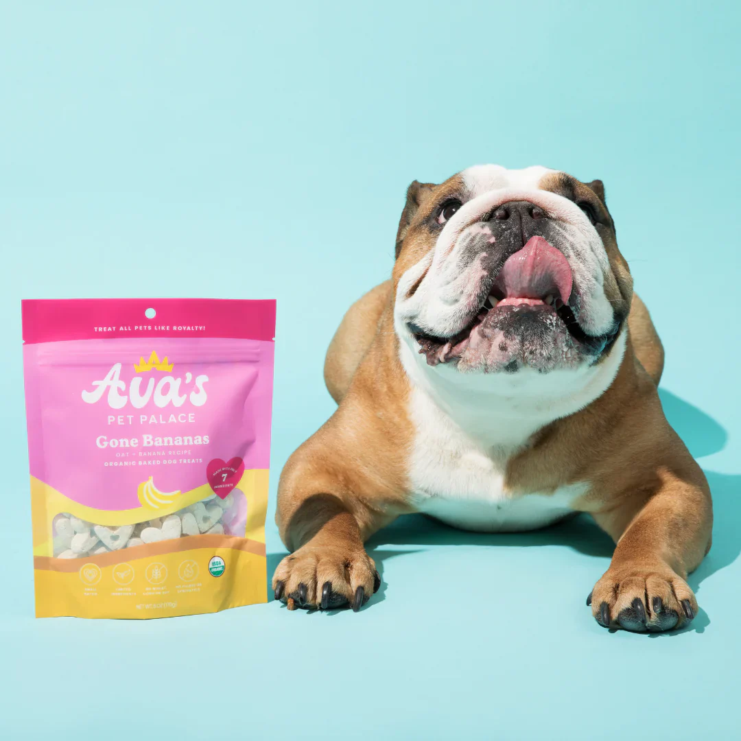 Ava's Pet Palace Organic Oven Baked Dog Treats - Gone Bananas (6 oz) / 2-Pack - Image 4