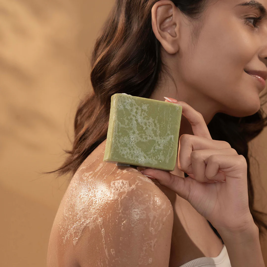 Ayurvedic Neem Cleansing  Soap Bar with Cow Milk & Ghee (Tridoshic) - Image 6