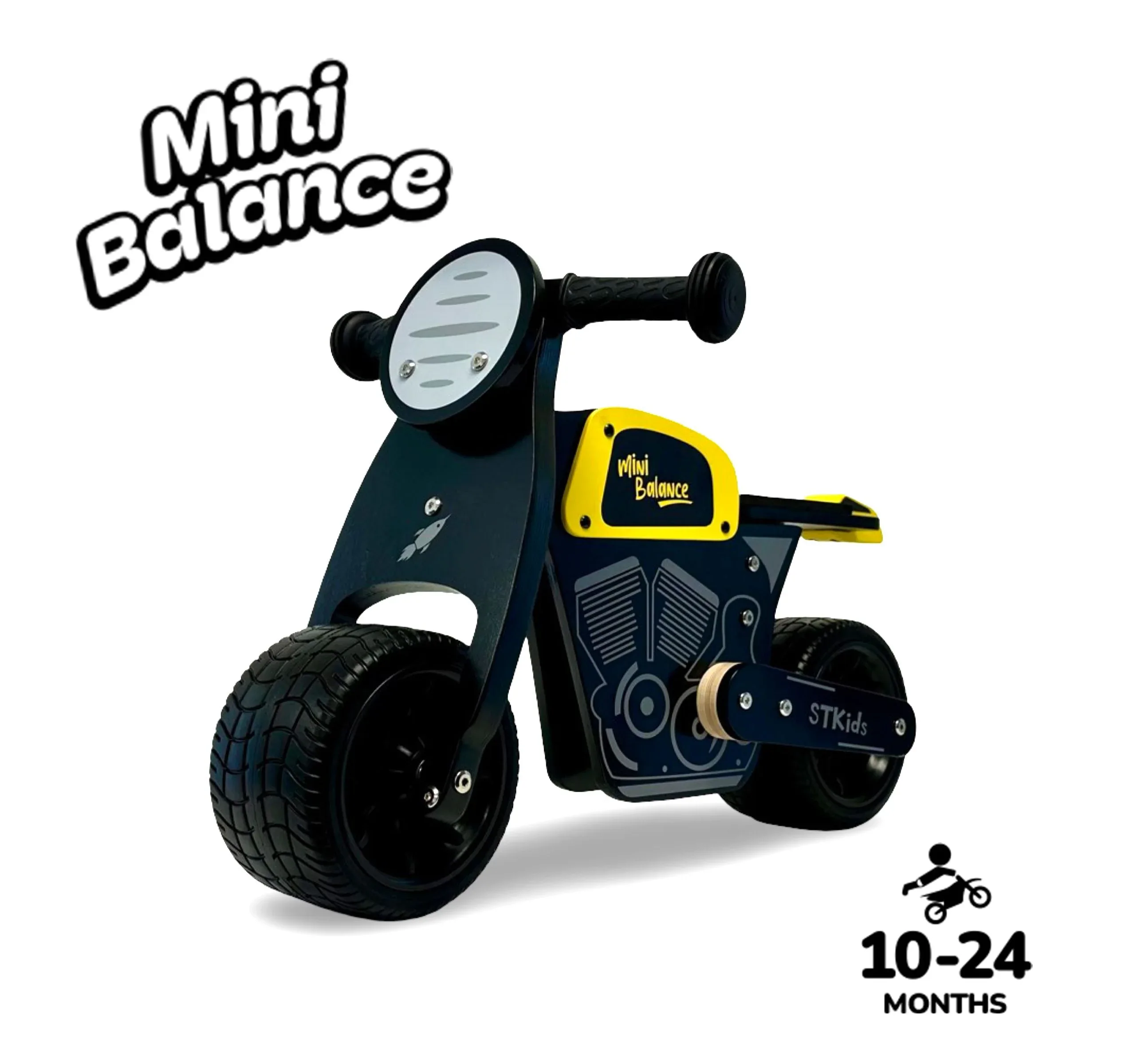 Baby Balance Bike MiniBalance Cafe Racer - Image 4