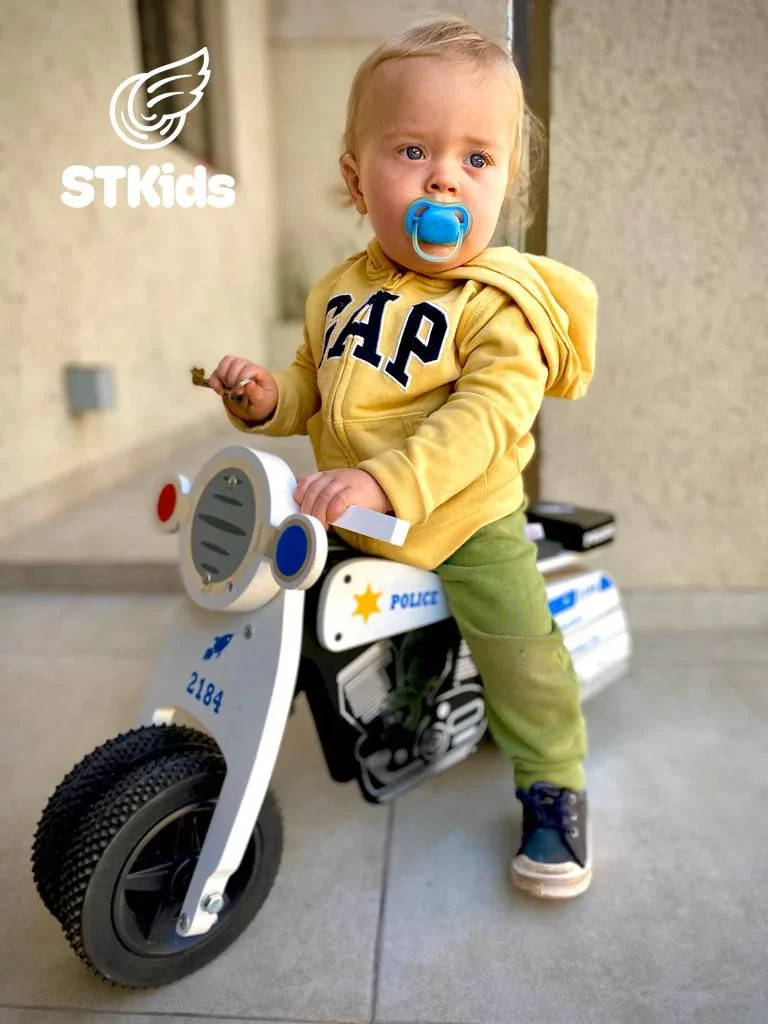 Baby Balance Bike MiniBalance Police Patrol - Image 5