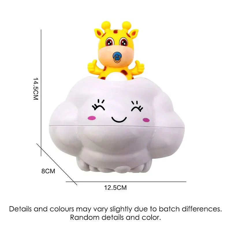 Baby Bath Toy, Bathing Cute Swimming Water Spraying Clouds Shower Bath Toy For Kids Water Playing Toy - Image 3