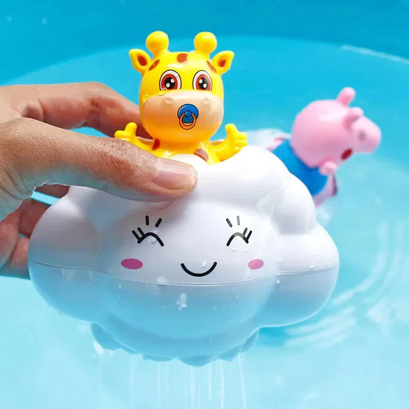 Baby Bath Toy, Bathing Cute Swimming Water Spraying Clouds Shower Bath Toy For Kids Water Playing Toy - Image 5