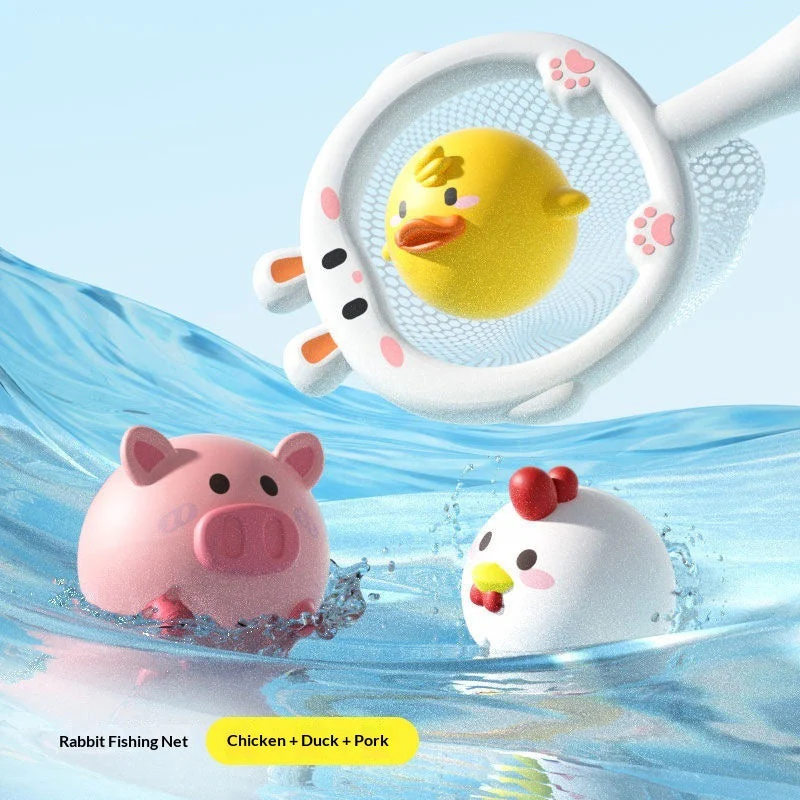 Baby Bath Toy Glowing Soft-plastic Animal For Playtime In The Bathtub - Image 7