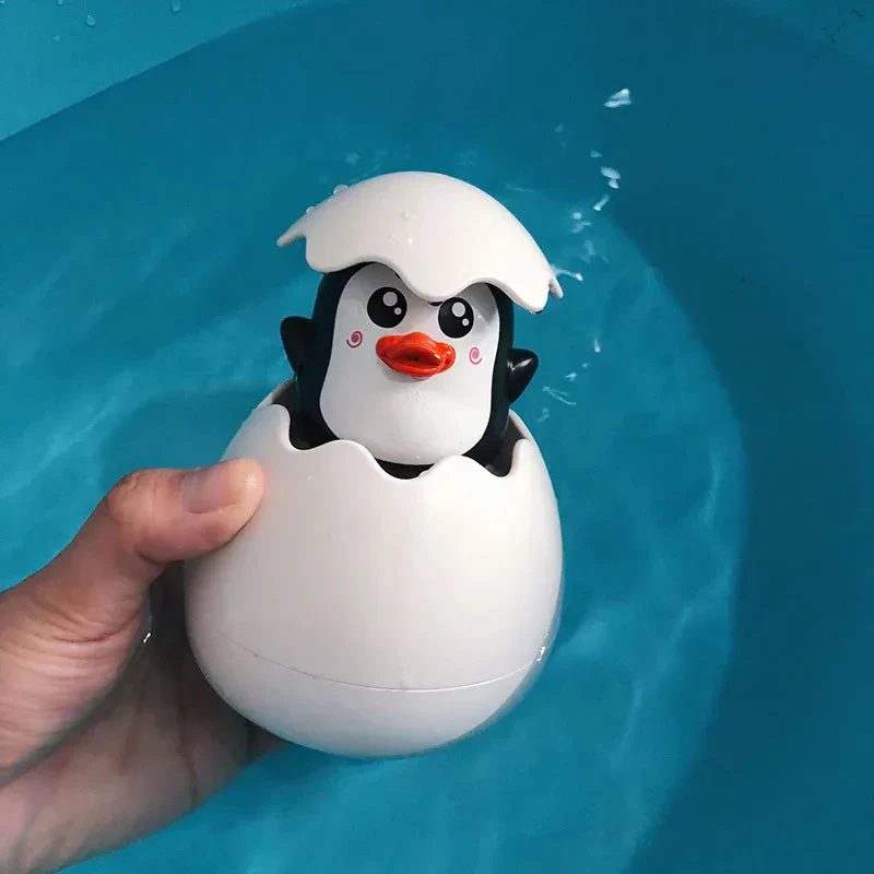 Baby Bath Toys - Duck & Penguin Water Spray Shower Toys | Fun & Safe Bath Time Gift for Kids - Image 3