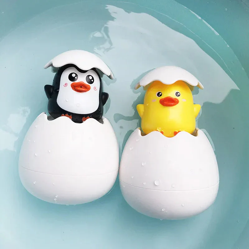 Baby Bath Toys - Duck & Penguin Water Spray Shower Toys | Fun & Safe Bath Time Gift for Kids - Image 4