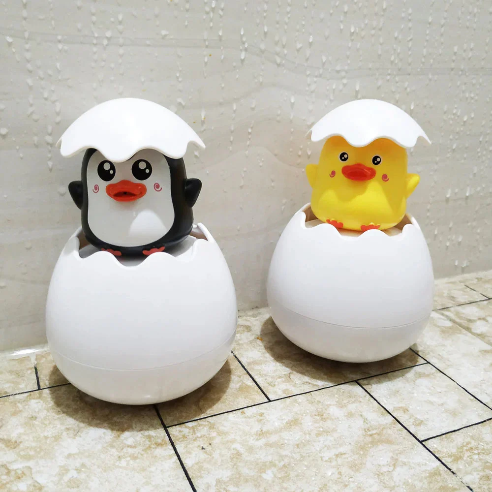Baby Bath Toys - Duck & Penguin Water Spray Shower Toys | Fun & Safe Bath Time Gift for Kids - Image 5