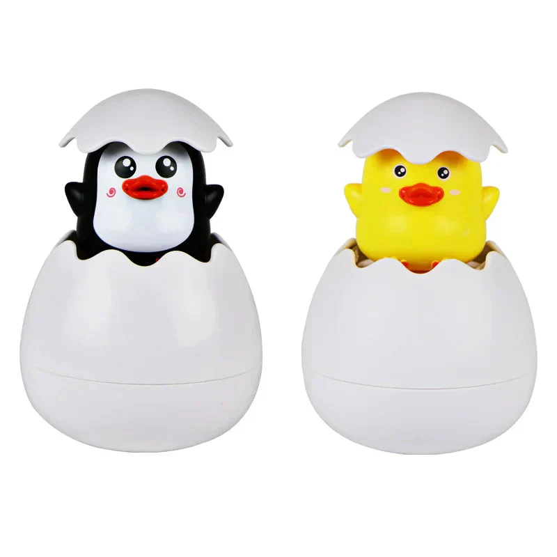 Baby Bath Toys - Duck & Penguin Water Spray Shower Toys | Fun & Safe Bath Time Gift for Kids - Image 6
