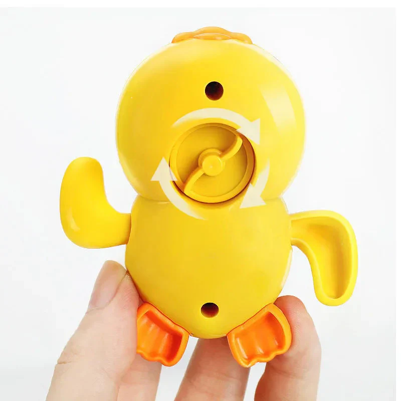 Baby bath toys for children water play small yellow duck swimming baby kids play with water duckling small turtle boys and girls - Image 5