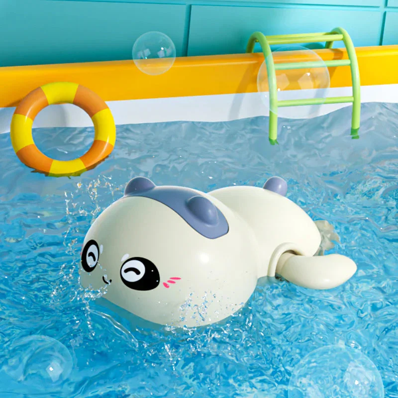 Baby Bath Toys - Swimming Clockwork Dolls & Tortoise | Fun & Safe Water Play for Kid - Image 21