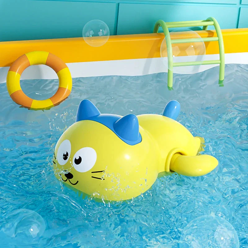 Baby Bath Toys - Swimming Clockwork Dolls & Tortoise | Fun & Safe Water Play for Kid - Image 28