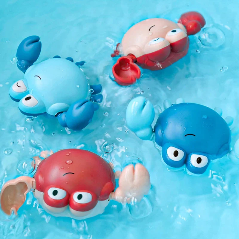 Baby Bath Toys - Swimming Clockwork Dolls & Tortoise | Fun & Safe Water Play for Kid - Image 3
