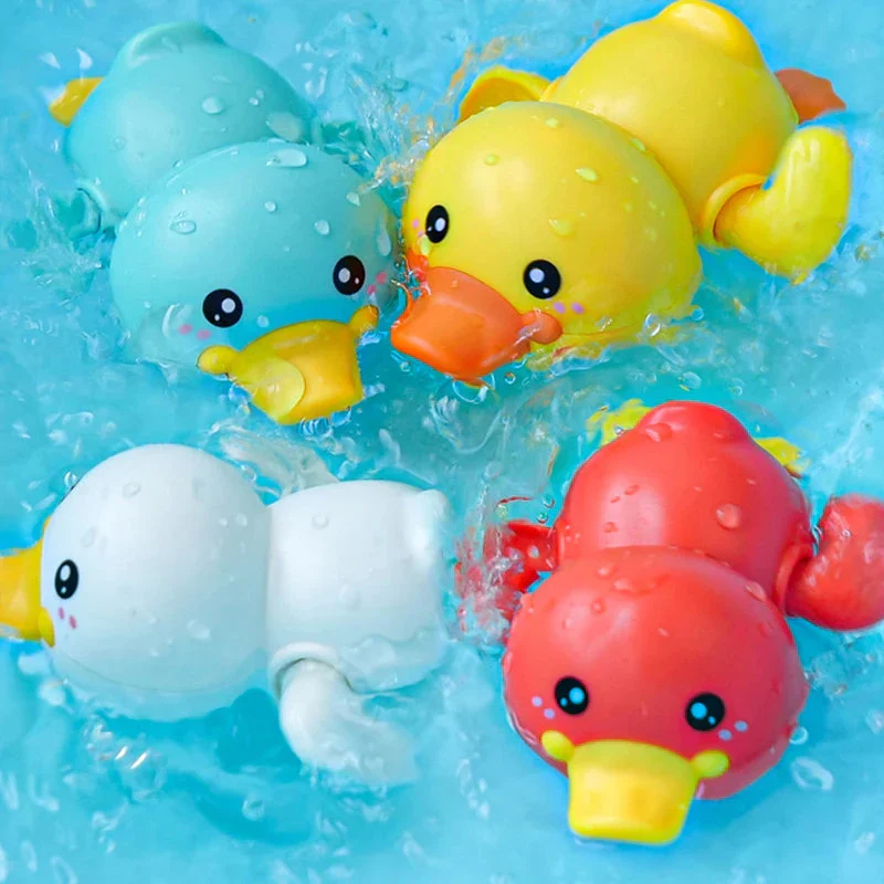 Baby Bath Toys - Swimming Clockwork Dolls & Tortoise | Fun & Safe Water Play for Kid - Image 6