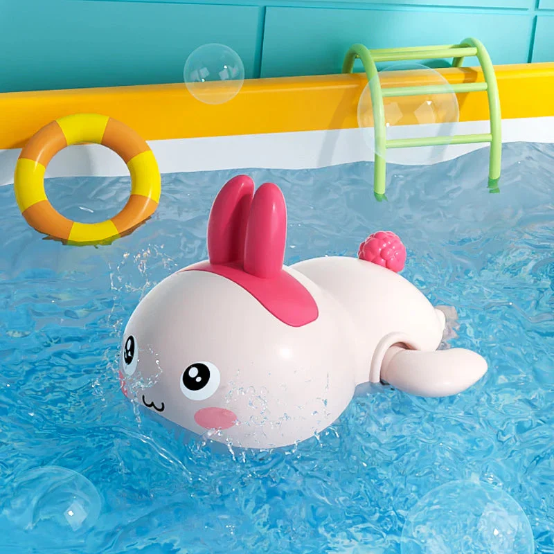 Baby Bath Toys - Swimming Clockwork Dolls & Tortoise | Fun & Safe Water Play for Kid - Image 9