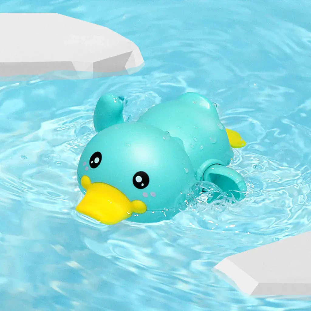 Baby Bath Toys - Swimming Turtle Whale Clockwork Water Toys for Kids | Safe Fun Bath Time Play - Image 16