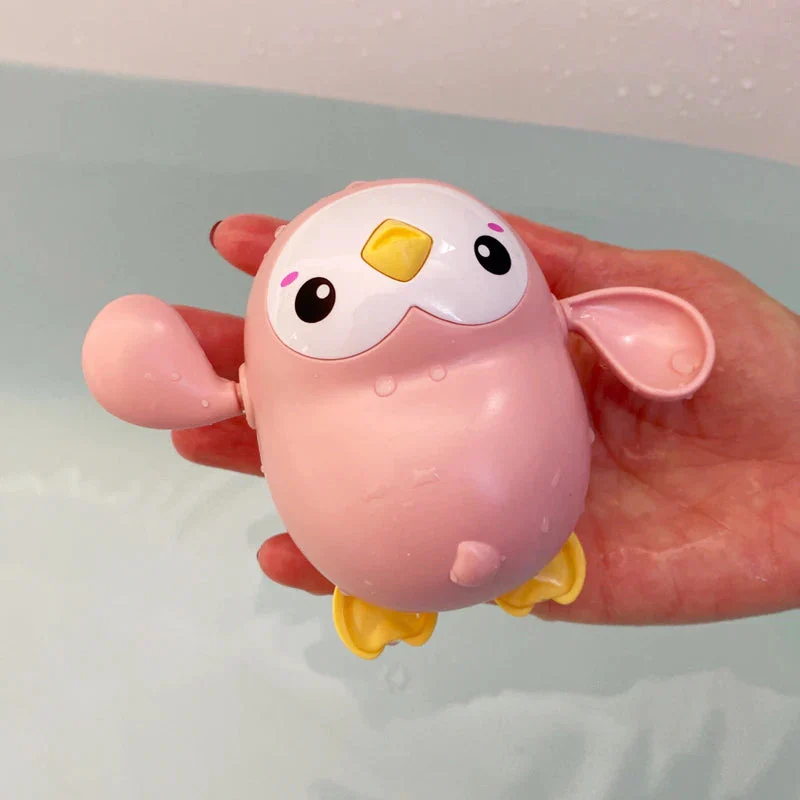 Baby Bath Toys - Swimming Turtle Whale Clockwork Water Toys for Kids | Safe Fun Bath Time Play - Image 19