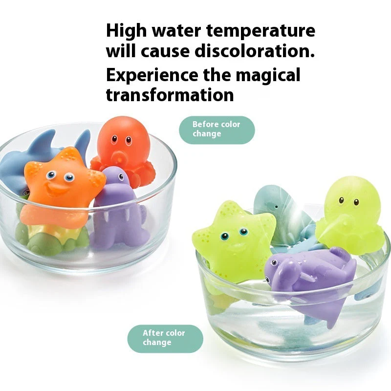 Baby Bath Toys Turtle Sprinkler Net Fish Catching Shark - Image 4
