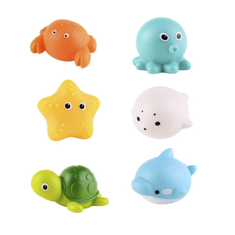 Baby Bath Toys Turtle Sprinkler Net Fish Catching Shark - Image 6