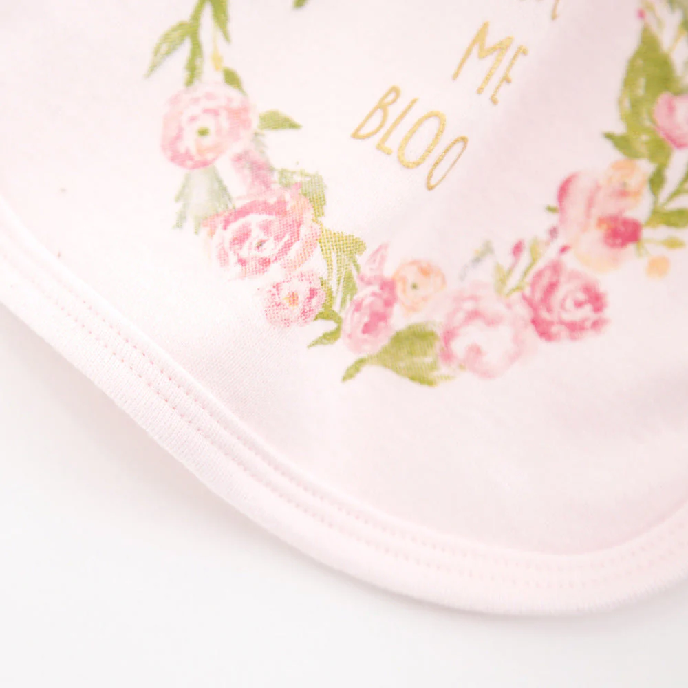 Baby bib with 3 baby drool towels - Image 2