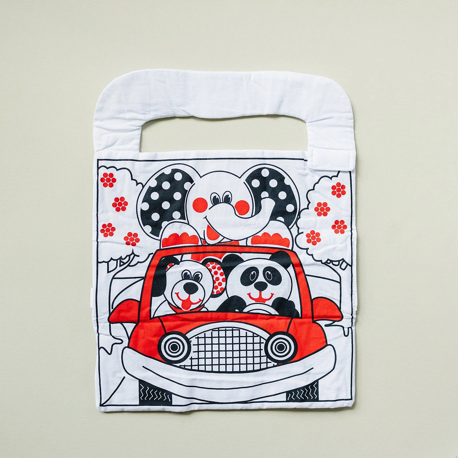 Baby Car Activity Center Toy in High Contrast Colors - Image 2