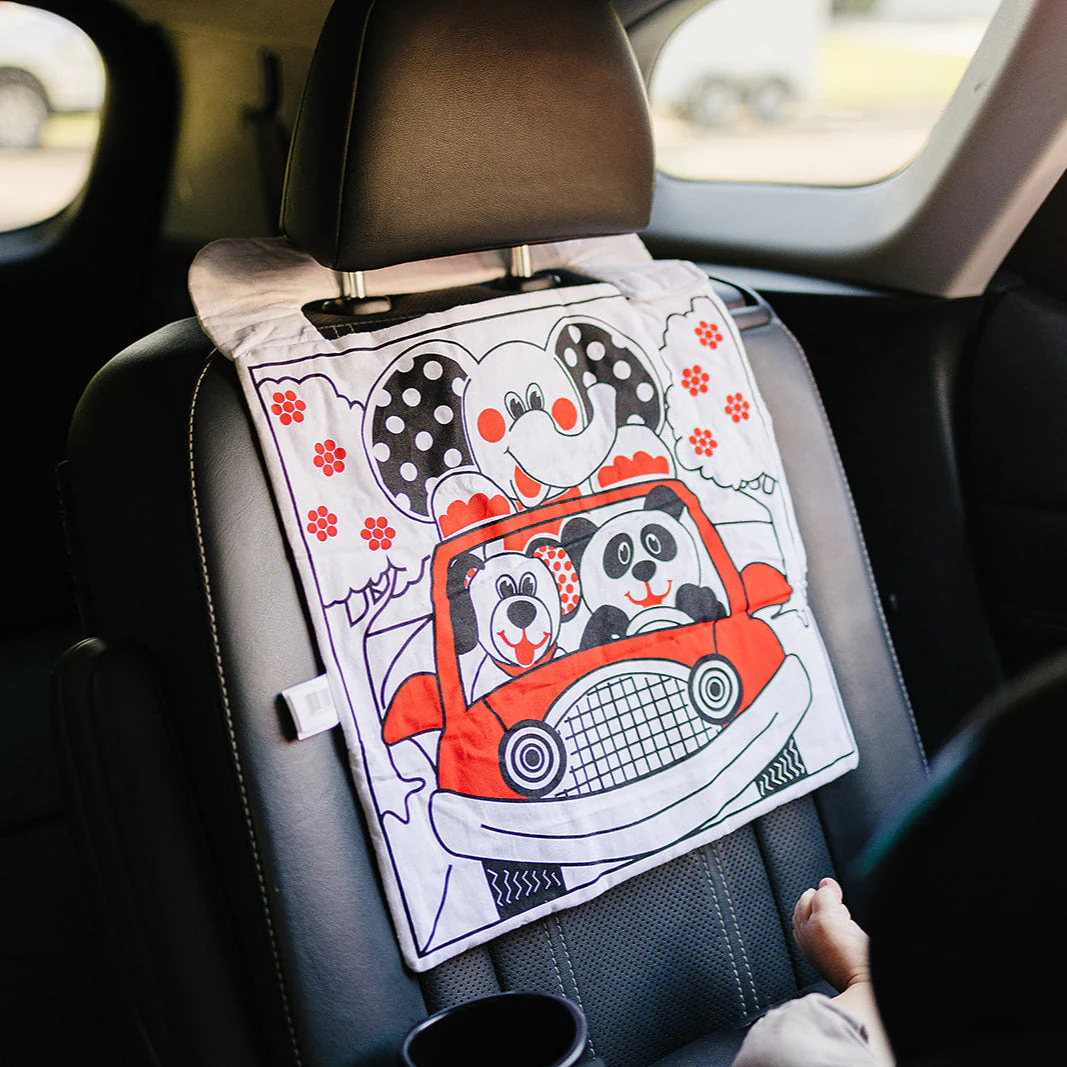 Baby Car Activity Center Toy in High Contrast Colors - Image 6