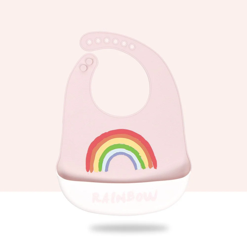 Baby Cartoon Silicone Bib Waterproof And Dirt-proof Super Soft - Image 2