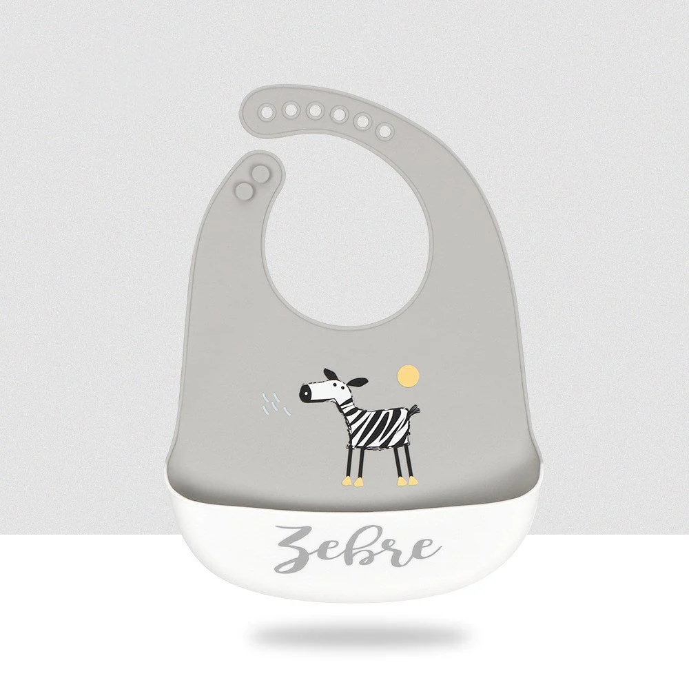 Baby Cartoon Silicone Bib Waterproof And Dirt-proof Super Soft - Image 6