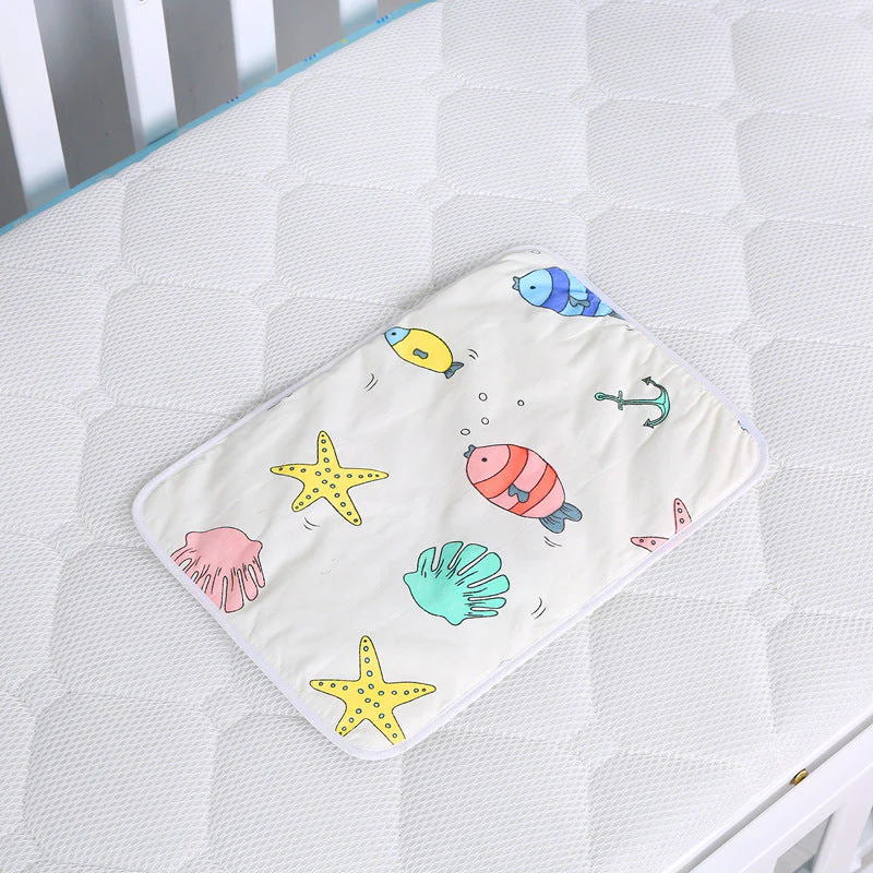 Baby cotton portable diaper changing pad - Image 19