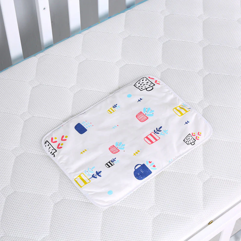 Baby cotton portable diaper changing pad - Image 23