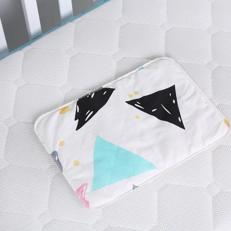 Baby cotton portable diaper changing pad - Image 24