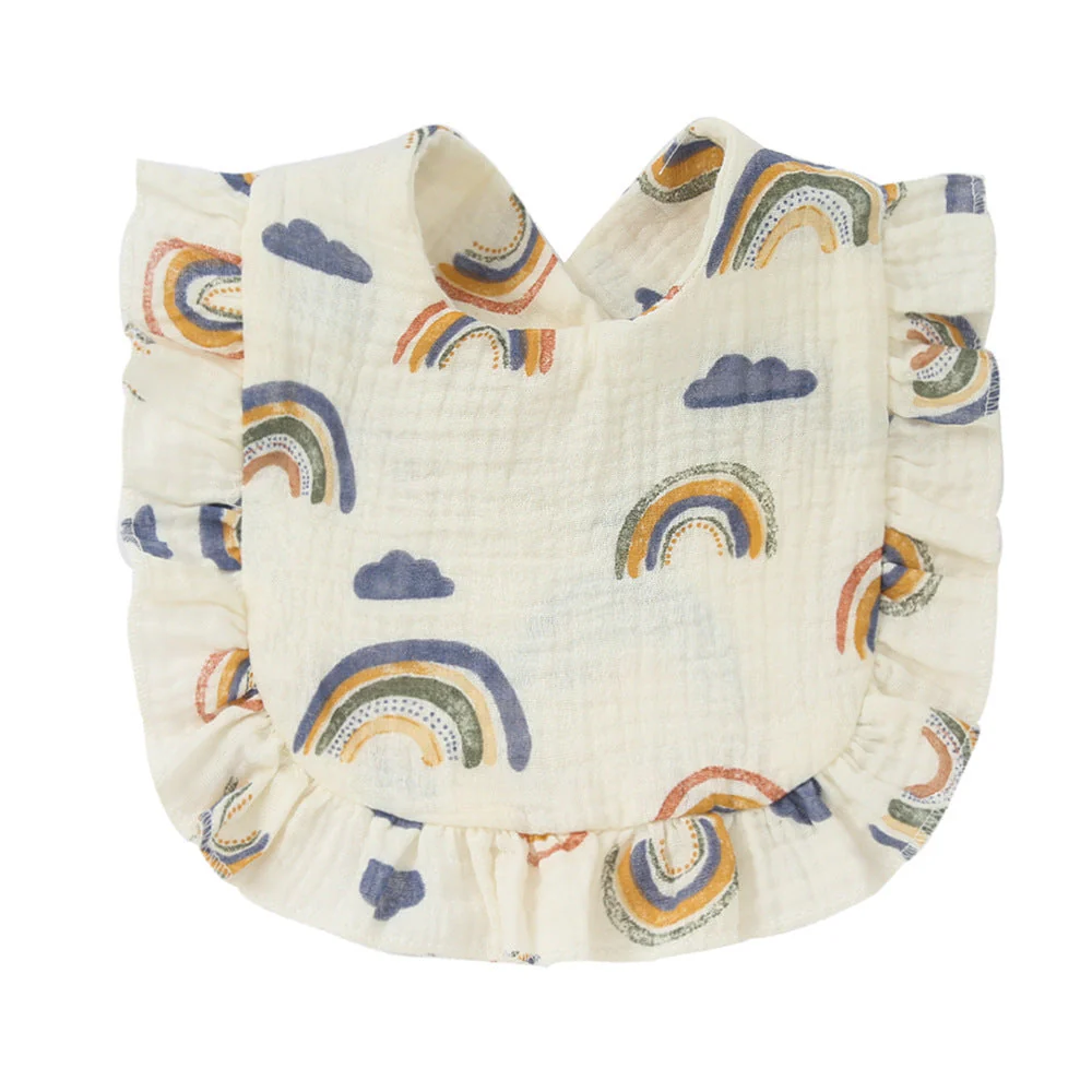 Baby Cotton Printed Gauze Bib - Image 15