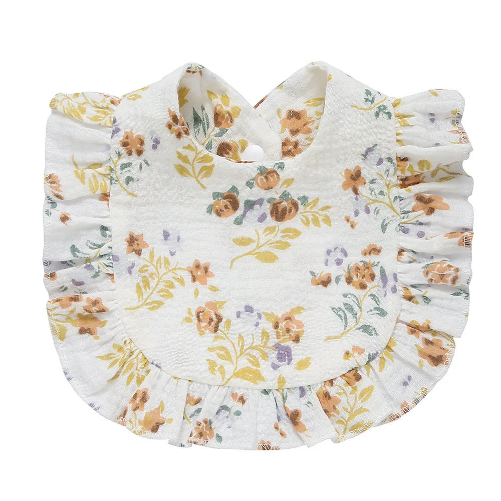 Baby Cotton Printed Gauze Bib - Image 16