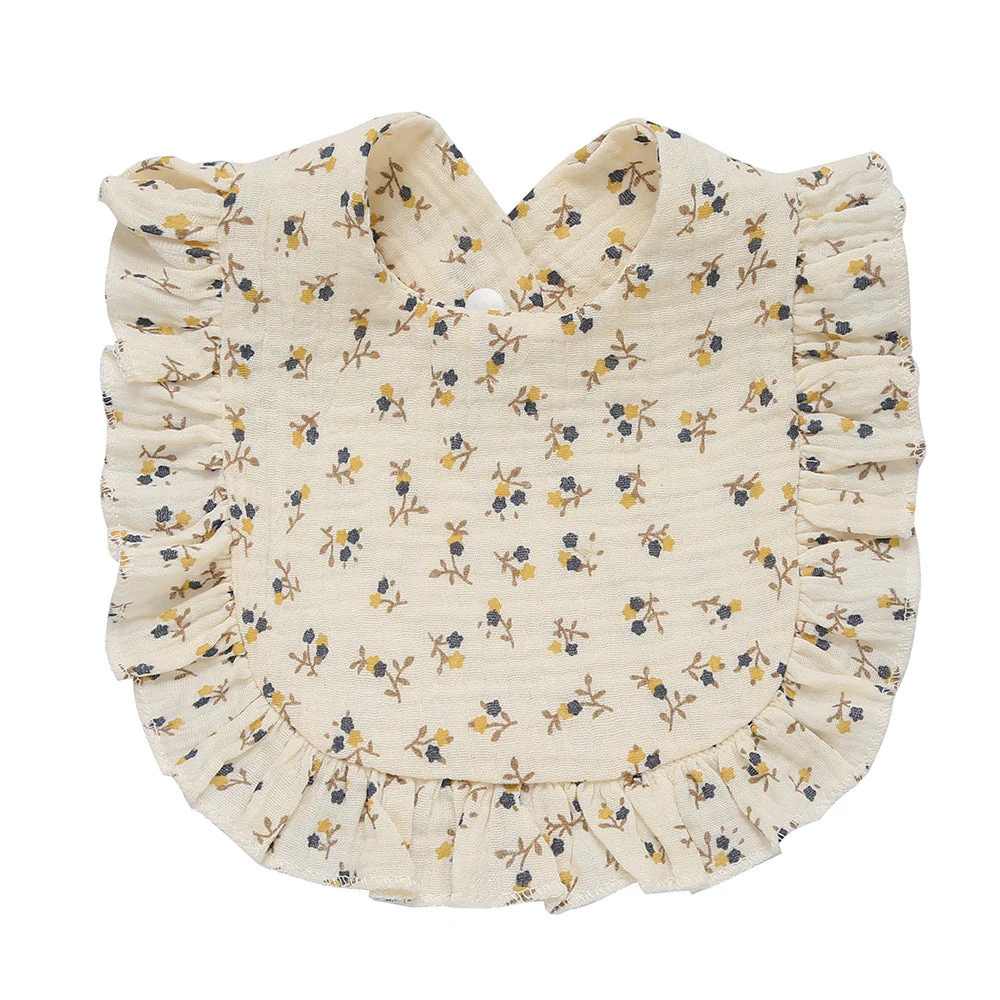 Baby Cotton Printed Gauze Bib - Image 17