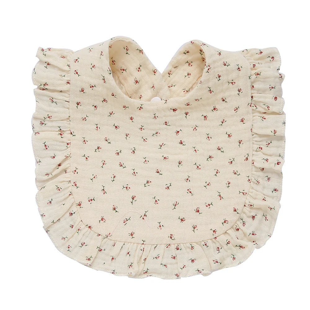 Baby Cotton Printed Gauze Bib - Image 2