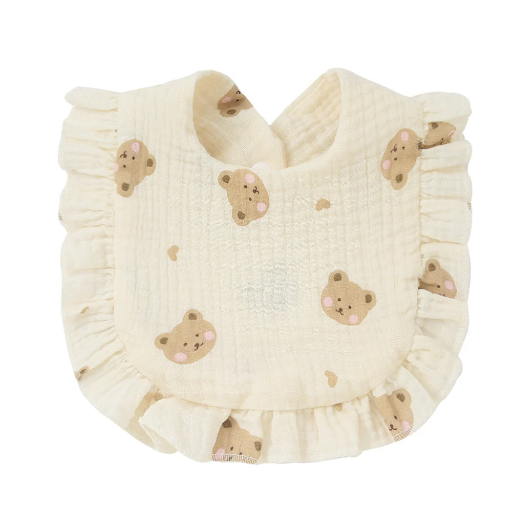 Baby Cotton Printed Gauze Bib - Image 21