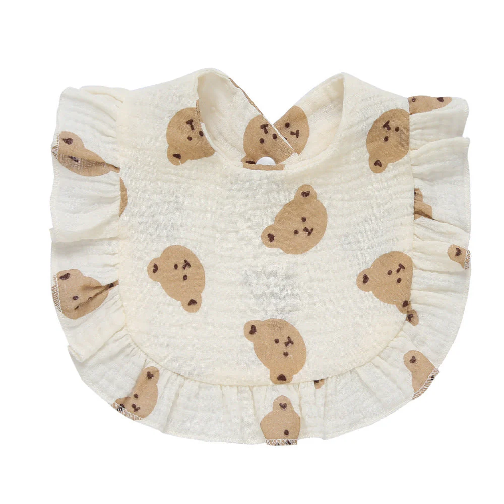 Baby Cotton Printed Gauze Bib - Image 22