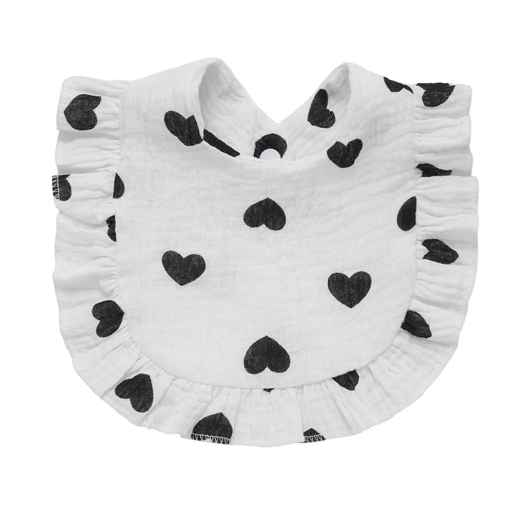 Baby Cotton Printed Gauze Bib - Image 24