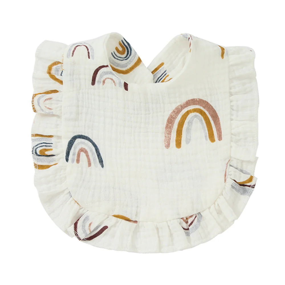 Baby Cotton Printed Gauze Bib - Image 25