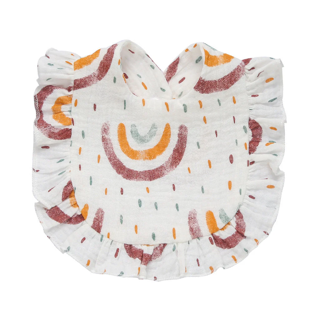 Baby Cotton Printed Gauze Bib - Image 28