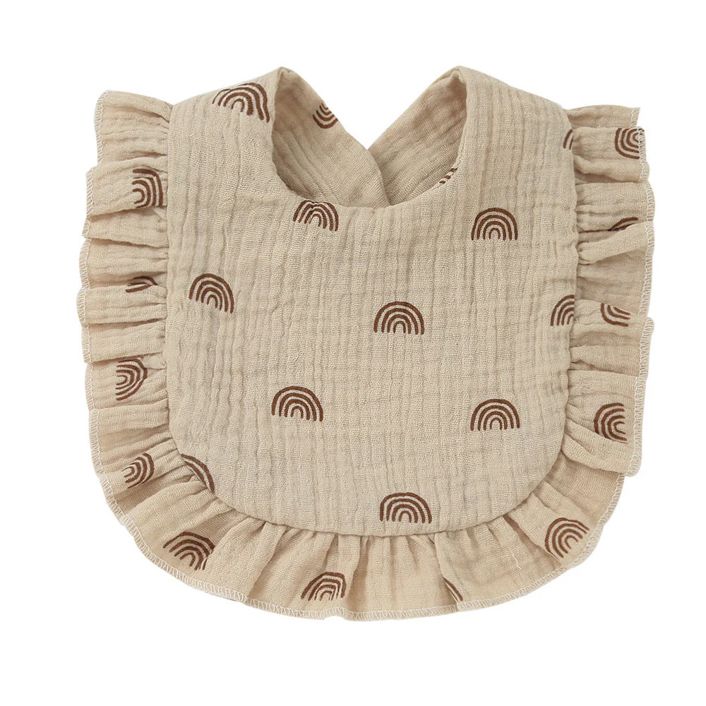 Baby Cotton Printed Gauze Bib - Image 3