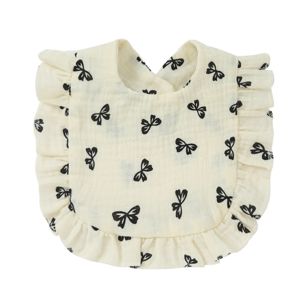 Baby Cotton Printed Gauze Bib - Image 6