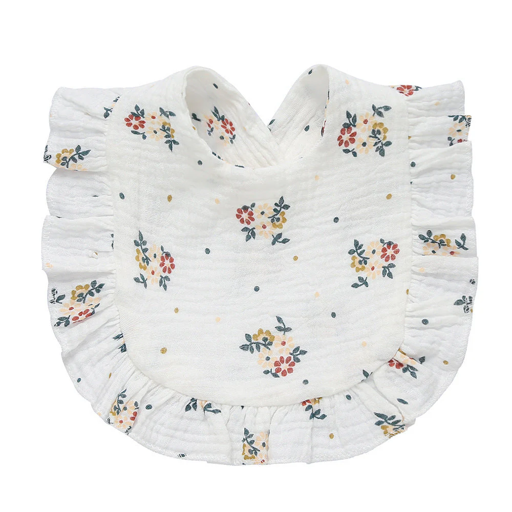 Baby Cotton Printed Gauze Bib - Image 8