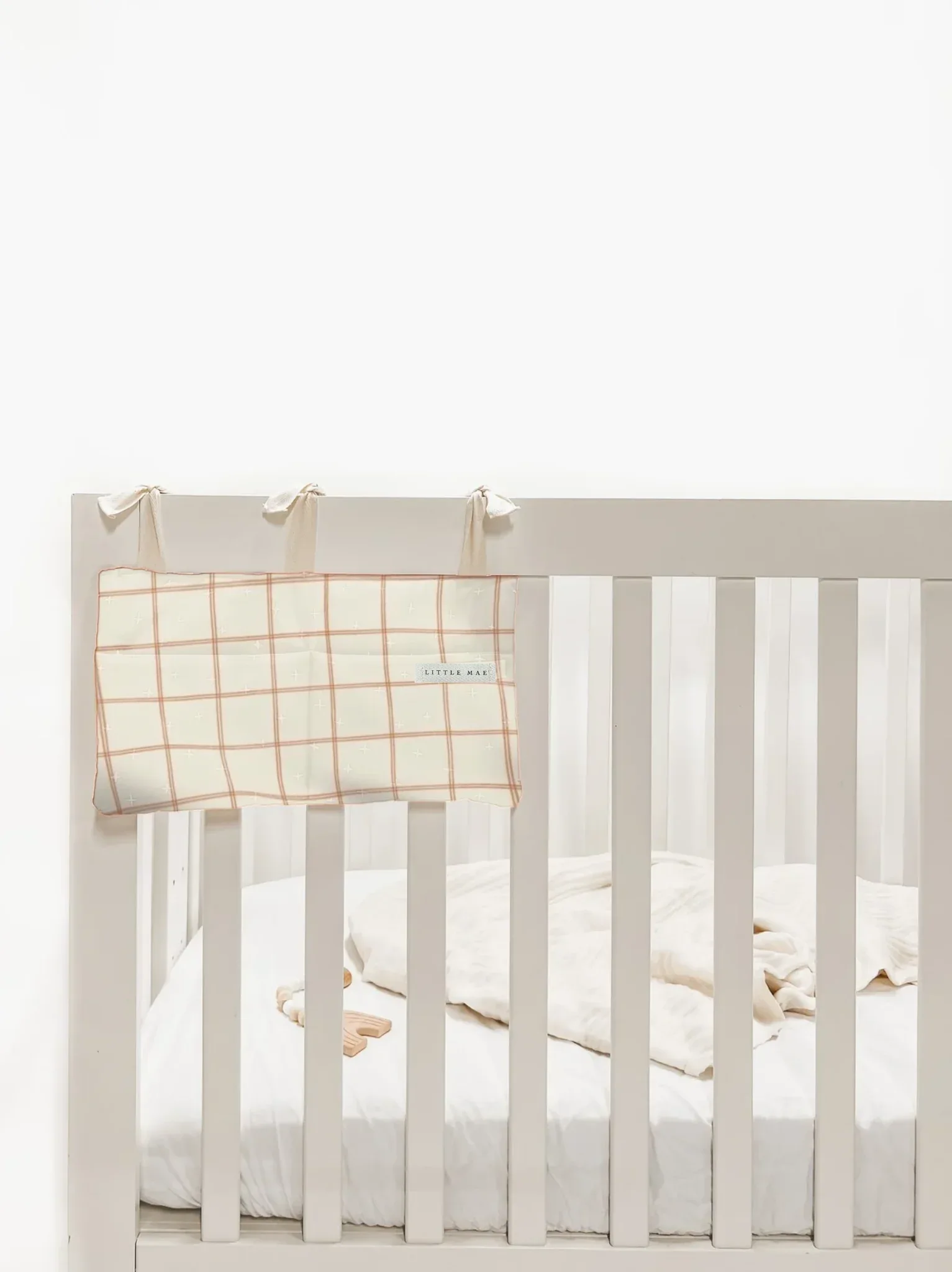 Baby Crib Diaper Caddy Storage Organizer Nursery Room - Image 3