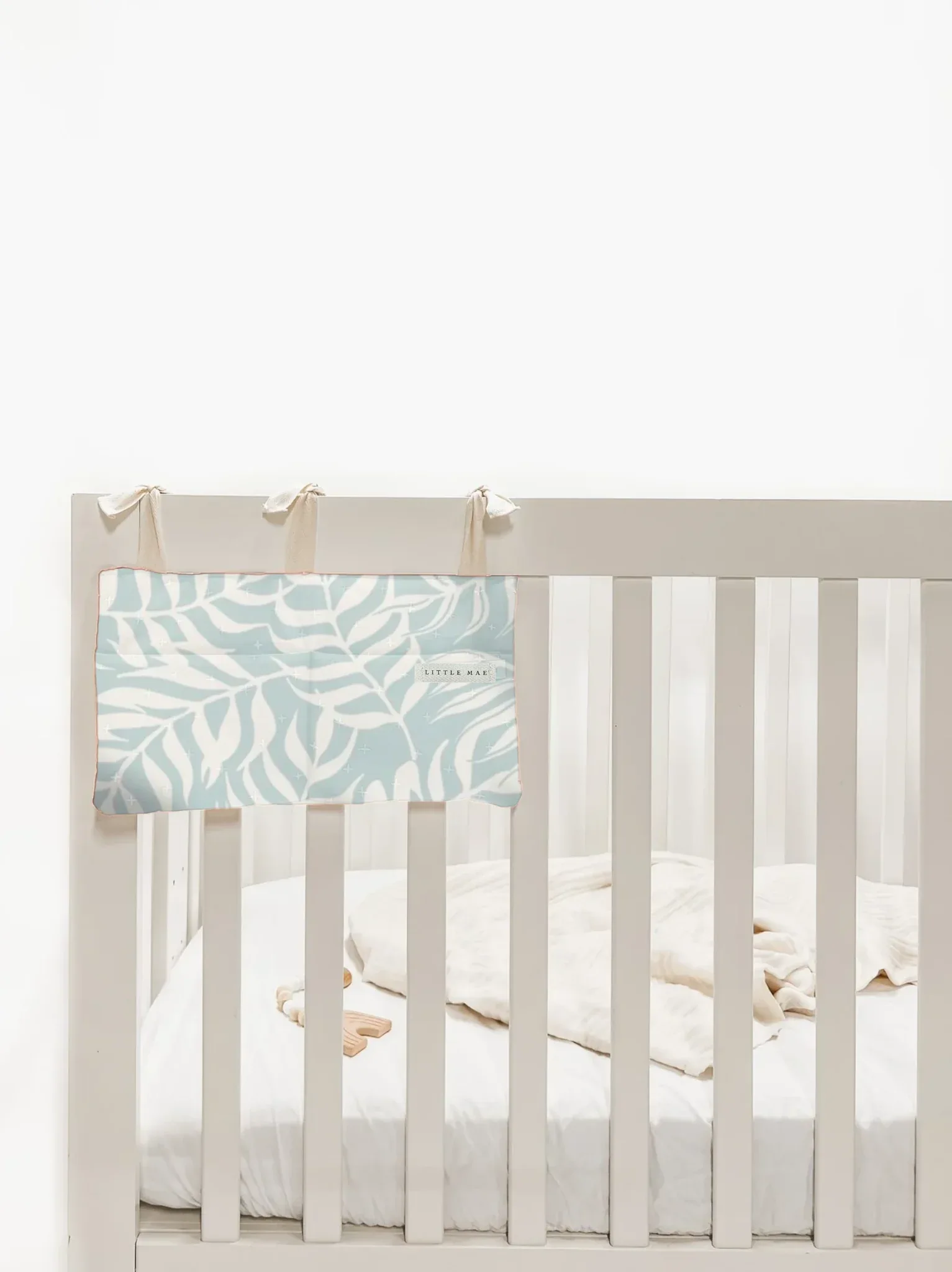 Baby Crib Diaper Caddy Storage Organizer Nursery Room - Image 4