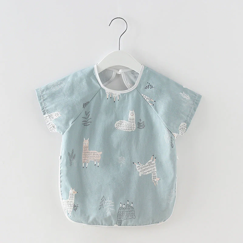 Baby Dinner Coverall Bib Spring And Autumn Long Sleeve Apron - Image 13
