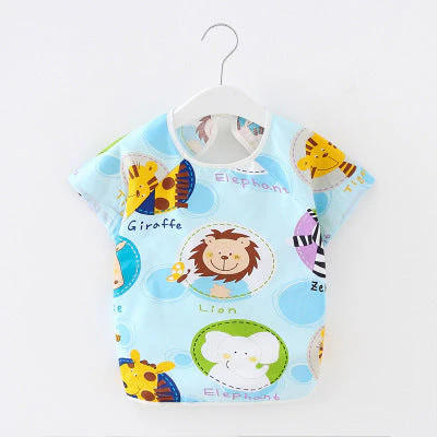 Baby Dinner Coverall Bib Spring And Autumn Long Sleeve Apron - Image 8