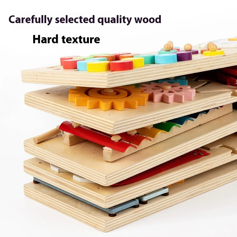 Baby Early Education Enlightenment Multi-functional Wall Game Children's Exploration Cognitive Exercise - Image 4