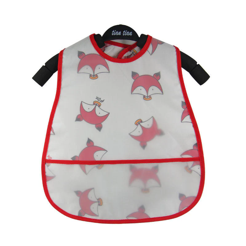 Baby eating bib girl baby waterproof children male painting apron - Image 14