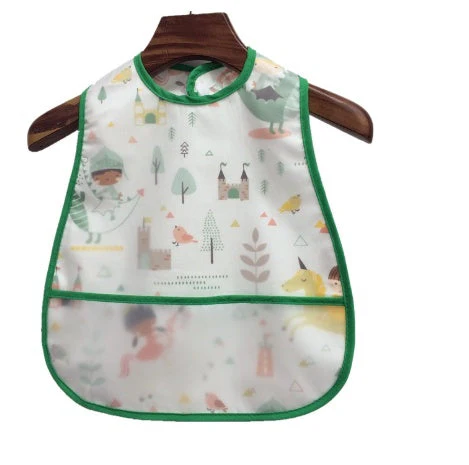 Baby eating bib girl baby waterproof children male painting apron - Image 9