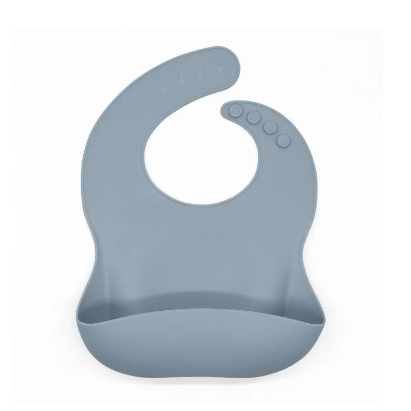 Baby Eating Bib Ins Wind Lightweight Super Soft Silicone Bib - Image 11